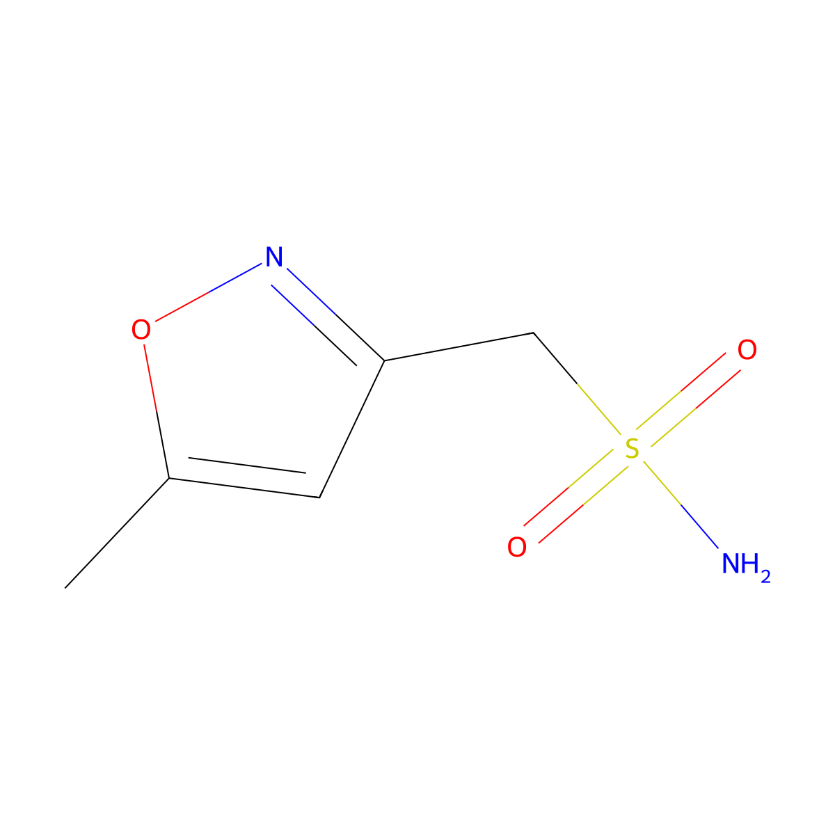 (5-Methyl-1,2-oxazol-3-yl)methanesulfonamide molecular structure, CAS 1042780-11-9