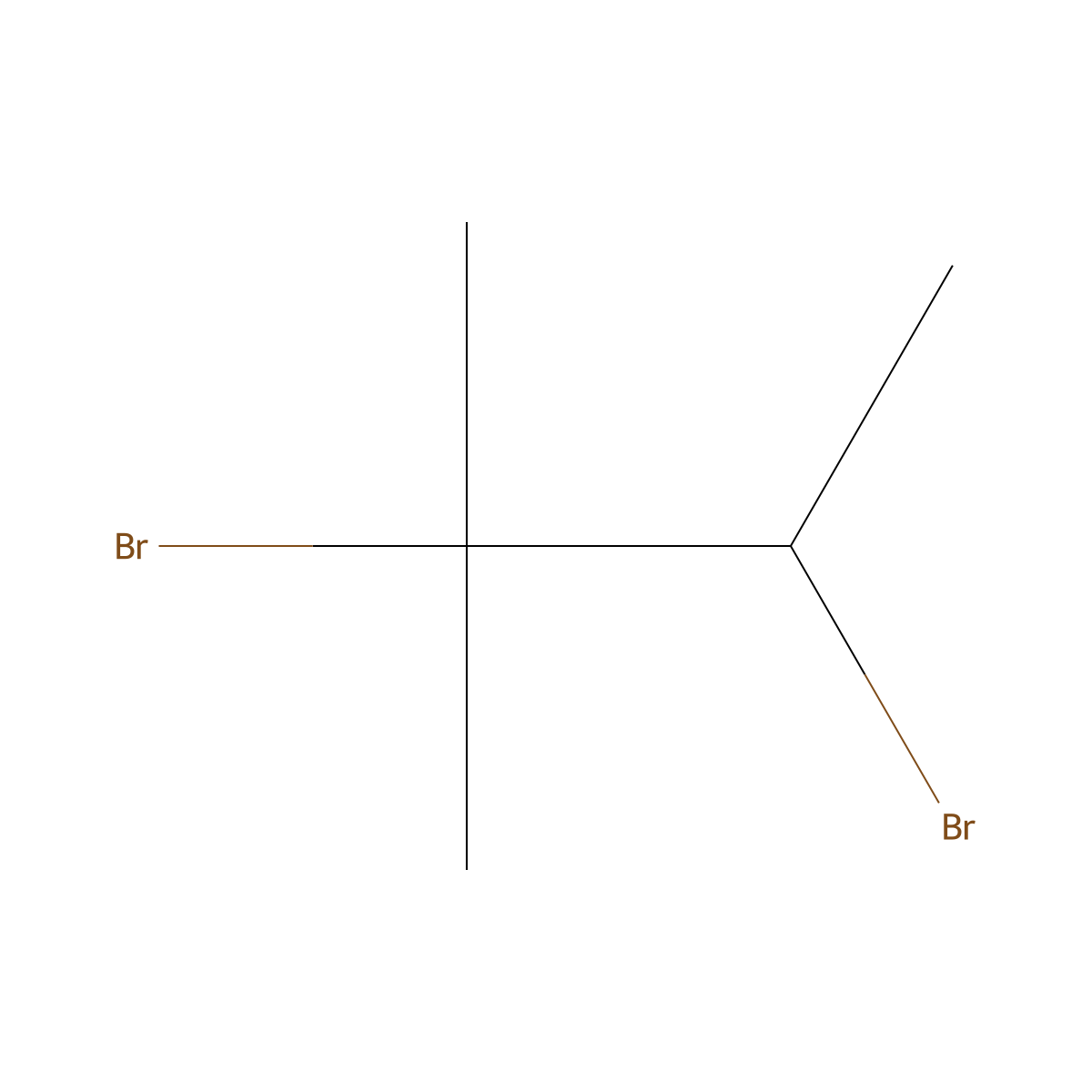 2,3-Dibromo-2-methylbutane molecular structure, CAS 10428-64-5