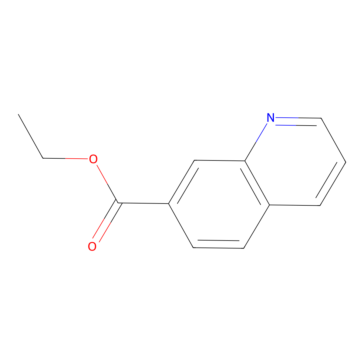 Ethyl Quinoline-7-carboxylate molecular structure, CAS 104294-00-0