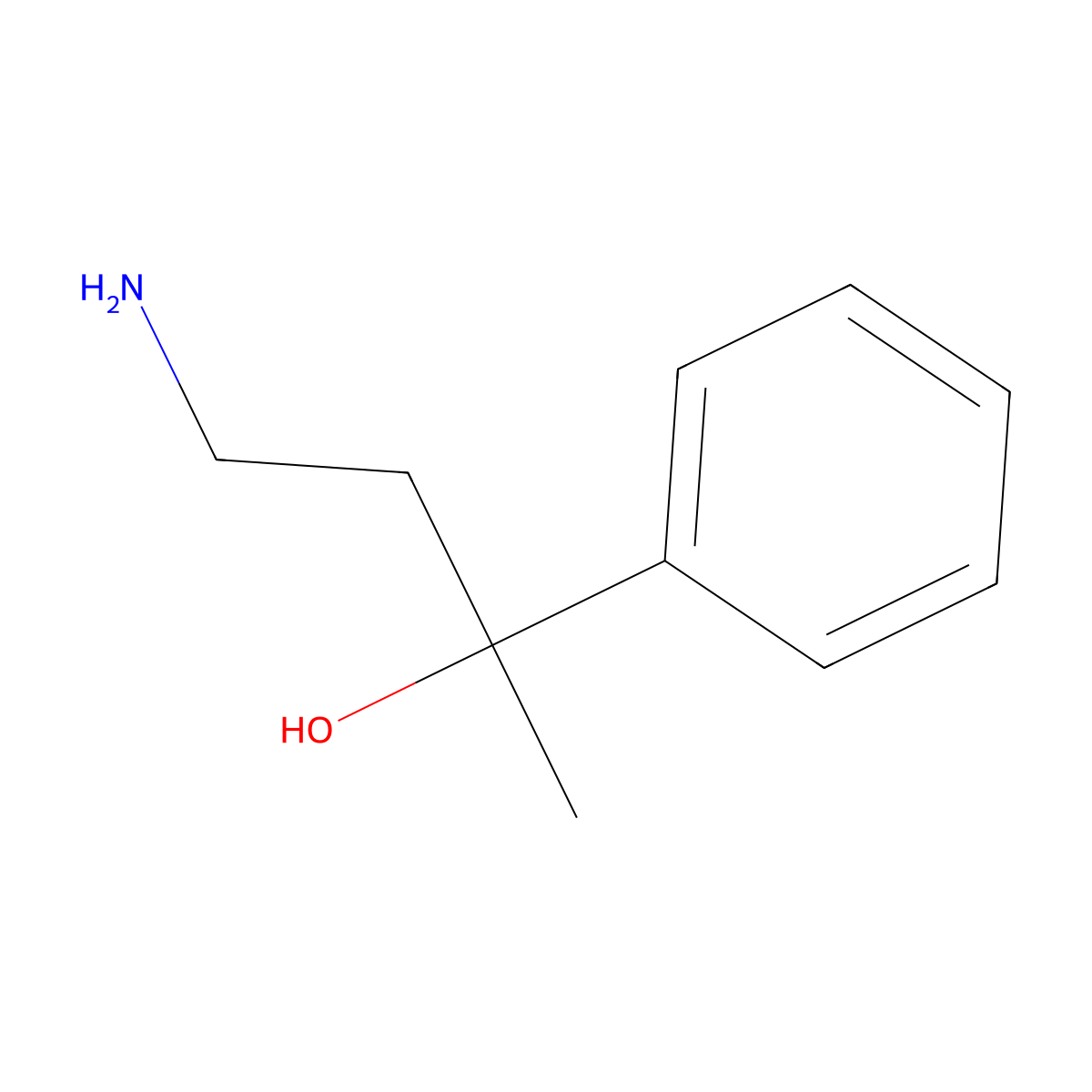 4-Amino-2-phenylbutan-2-ol molecular structure, CAS 104294-60-2