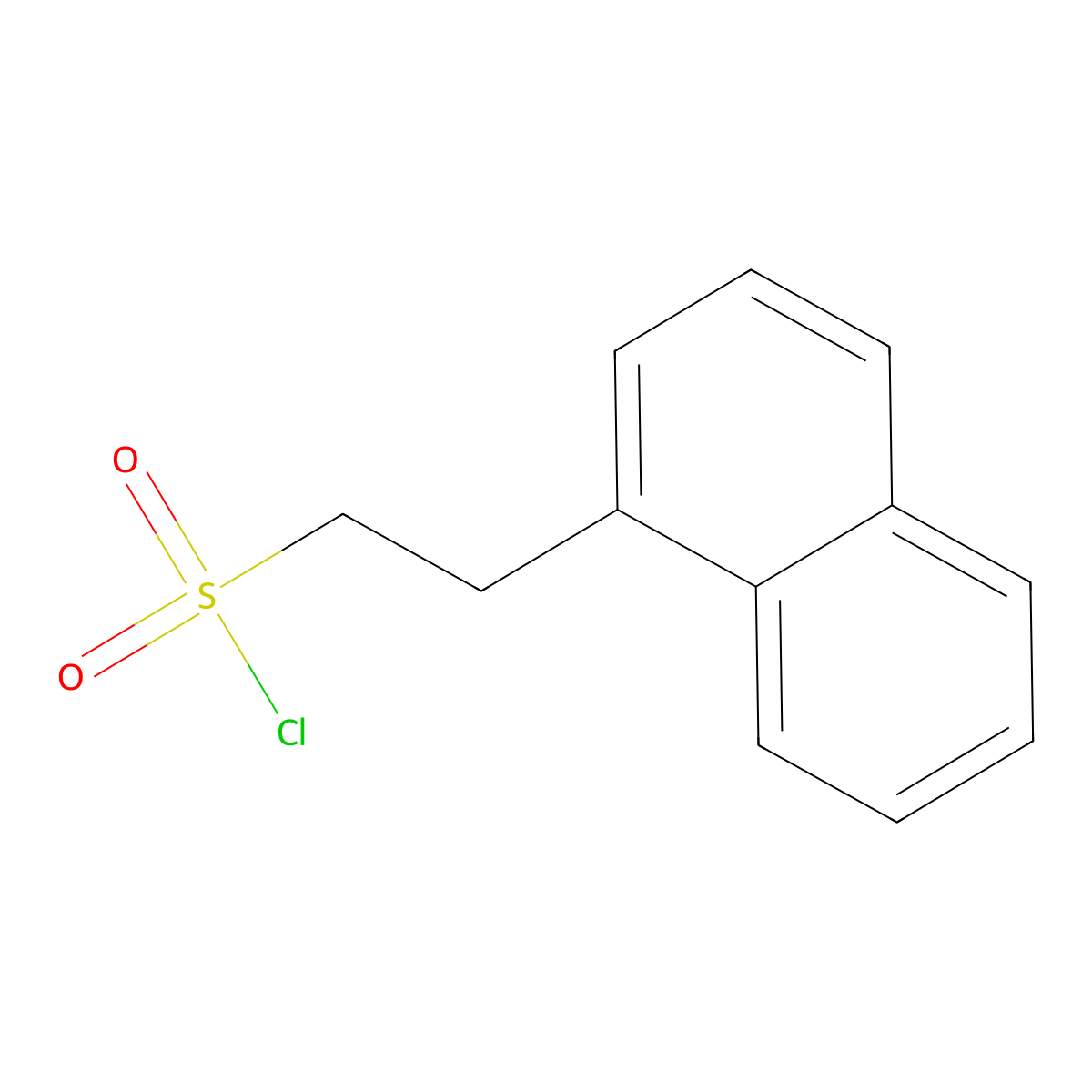 2-(1-Naphthyl)ethanesulfonyl Chloride molecular structure, CAS 104296-63-1