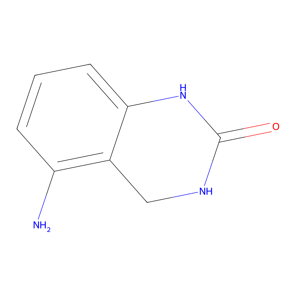 5-Amino-3,4-dihydroquinazolin-2(1H)-one molecular structure, CAS 1042973-64-7