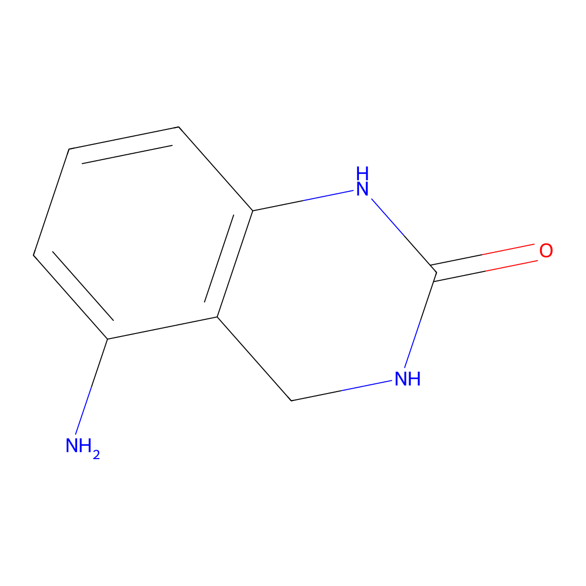 5-Amino-3,4-dihydroquinazolin-2(1H)-one molecular structure, CAS 1042973-64-7