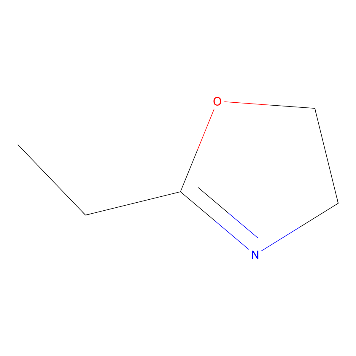 2-Ethyl-2-oxazoline molecular structure, CAS 10431-98-8