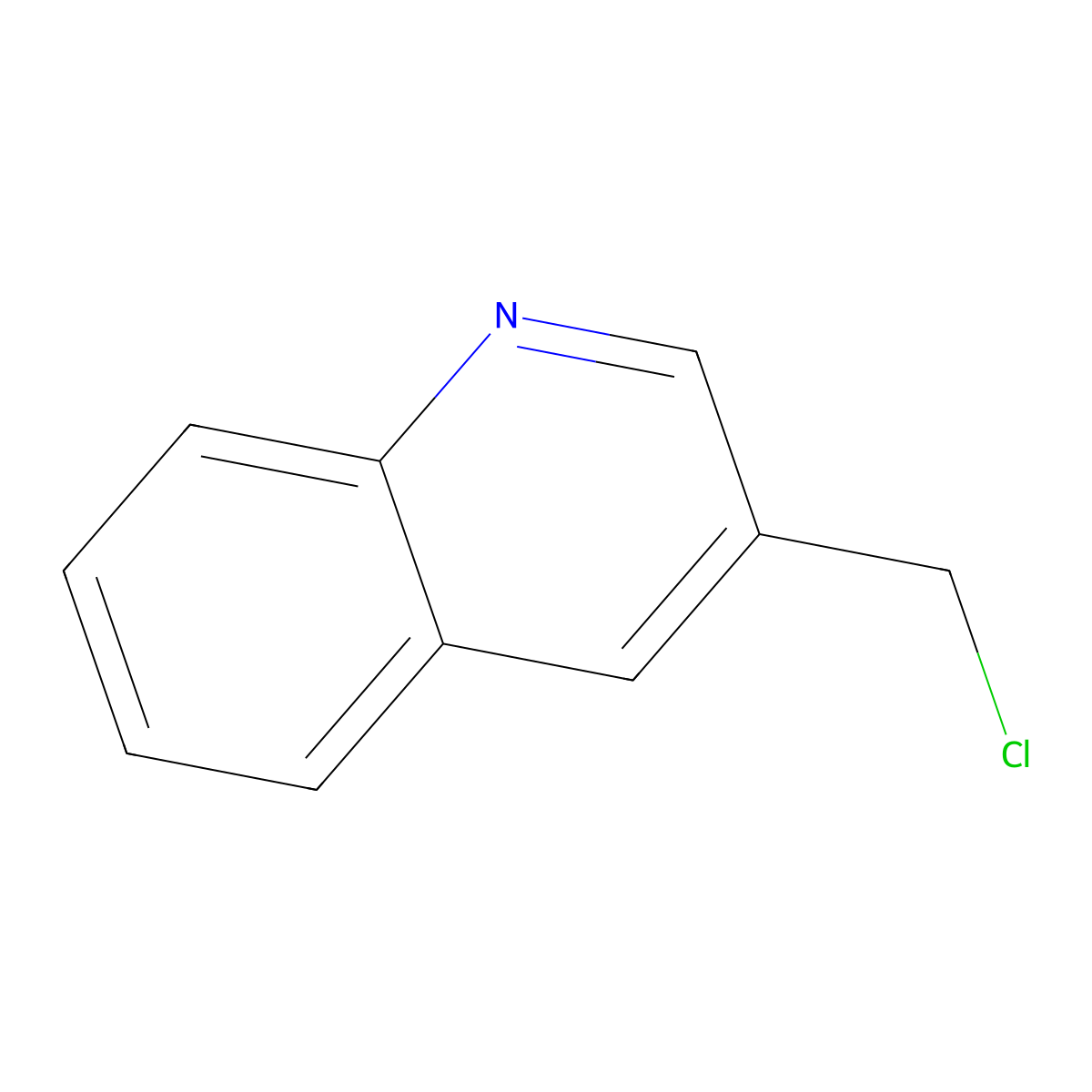 3-(Chloromethyl)quinoline molecular structure, CAS 104325-51-1