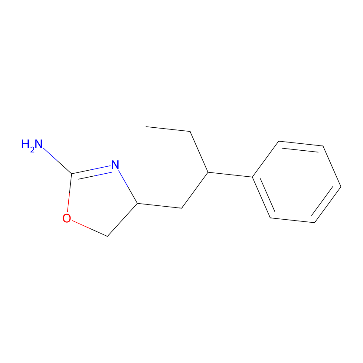 (S)-4-((S)-2-Phenylbutyl)-4,5-dihydrooxazol-2-amine molecular structure, CAS 1043495-96-0