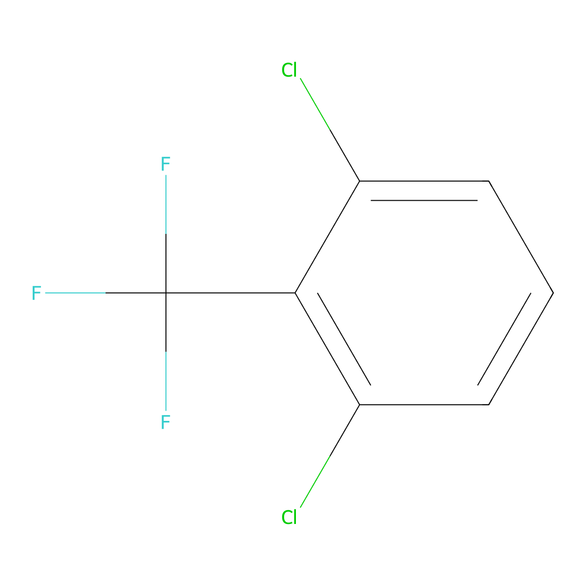 2,6-Dichlorobenzotrifluoride molecular structure, CAS 104359-35-5