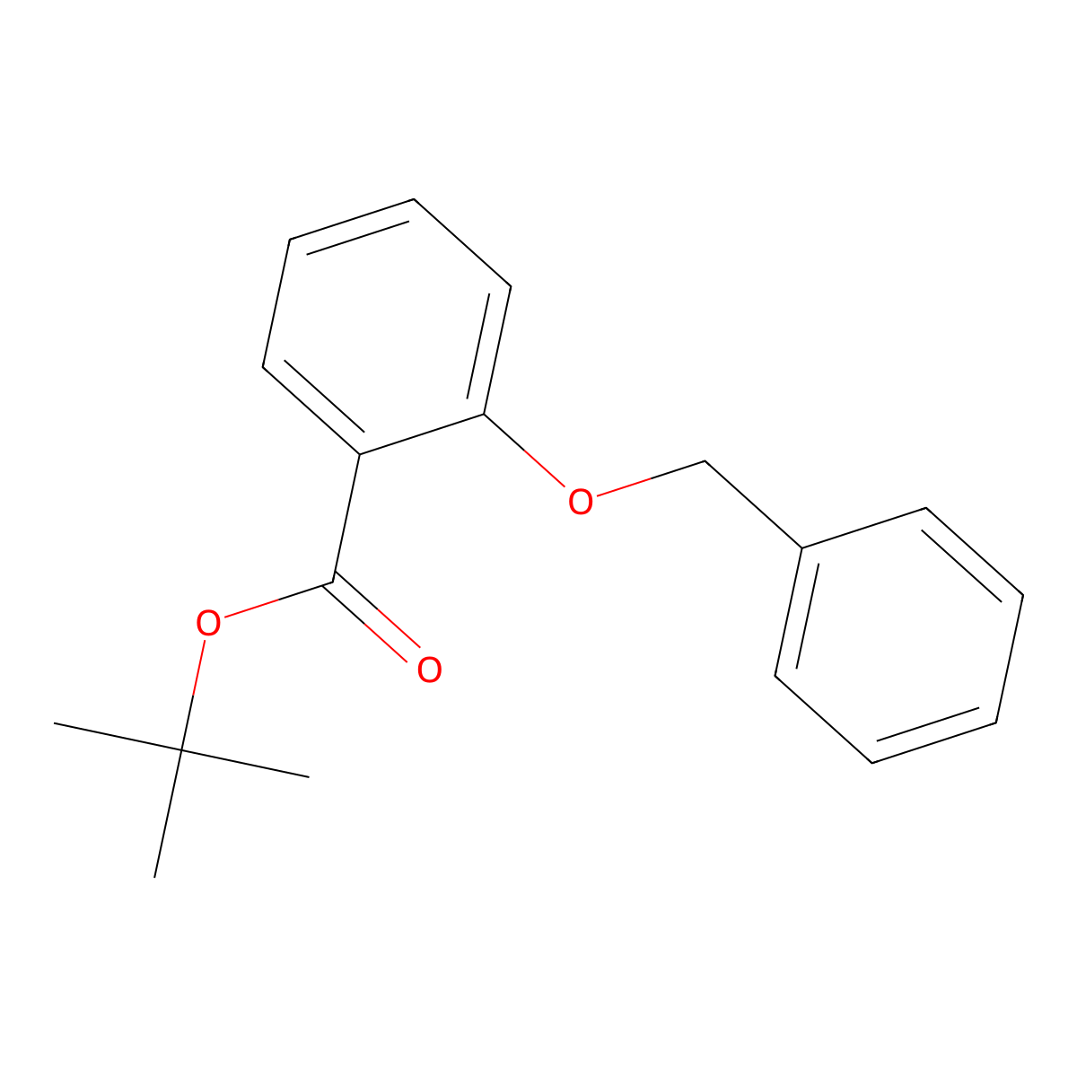 tert-Butyl 2-(benzyloxy)benzoate molecular structure, CAS 1044061-57-5