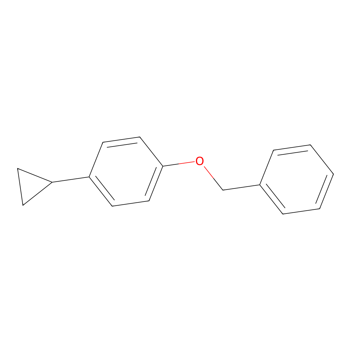 1-(Benzyloxy)-4-cyclopropylbenzene molecular structure, CAS 1044067-60-8