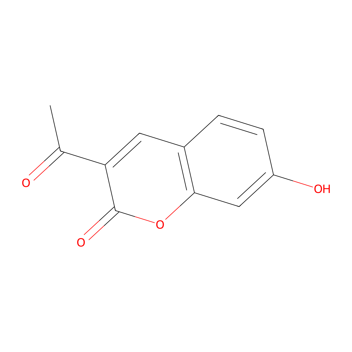 3-Acetyl-umbelliferone molecular structure, CAS 10441-27-7