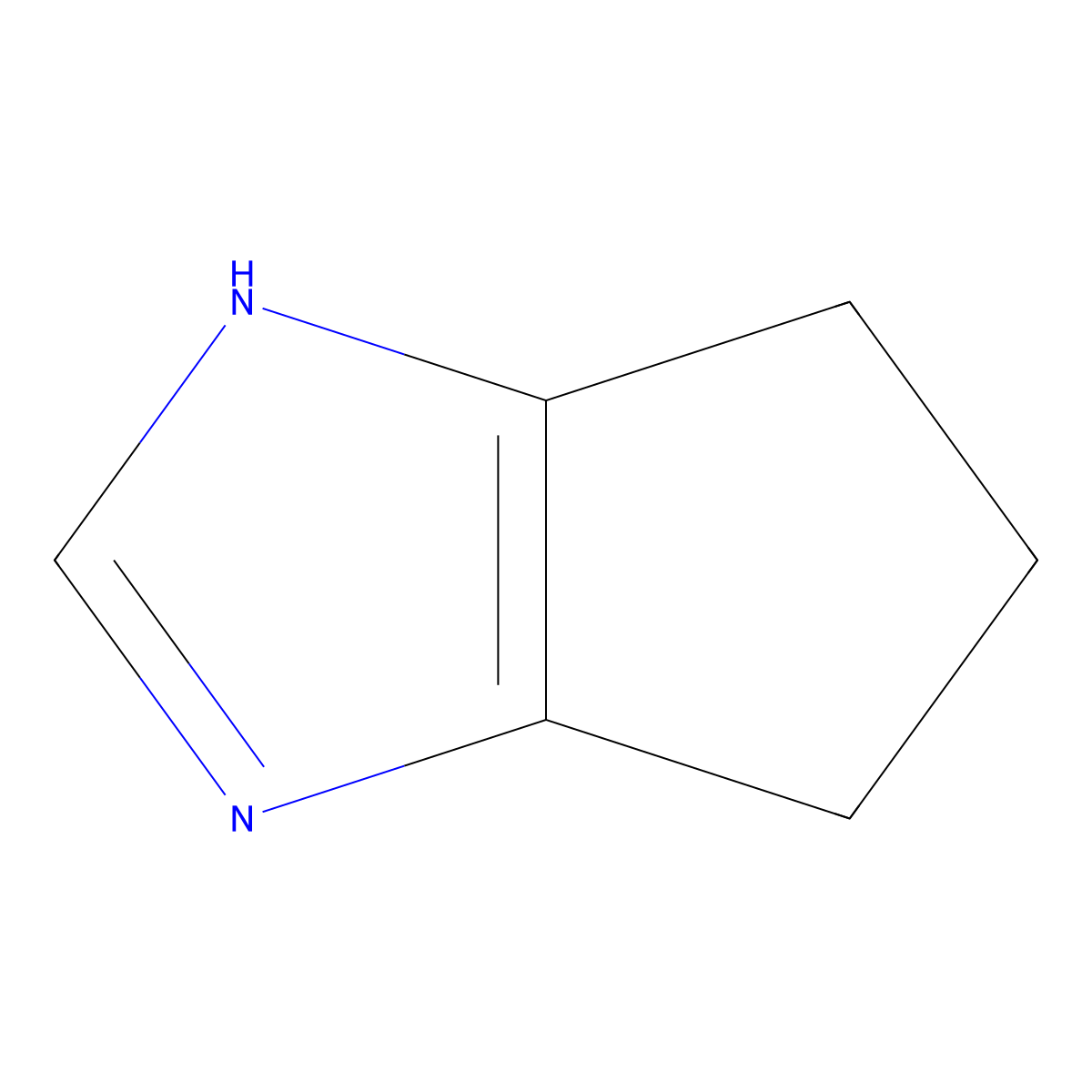 1,4,5,6-Tetrahydrocyclopenta[d]imidazole molecular structure, CAS 10442-94-1