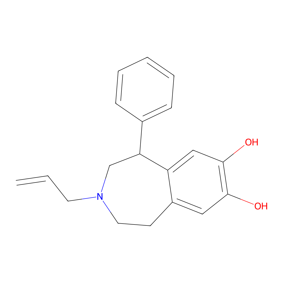 Skf 77434 molecular structure, CAS 104422-04-0