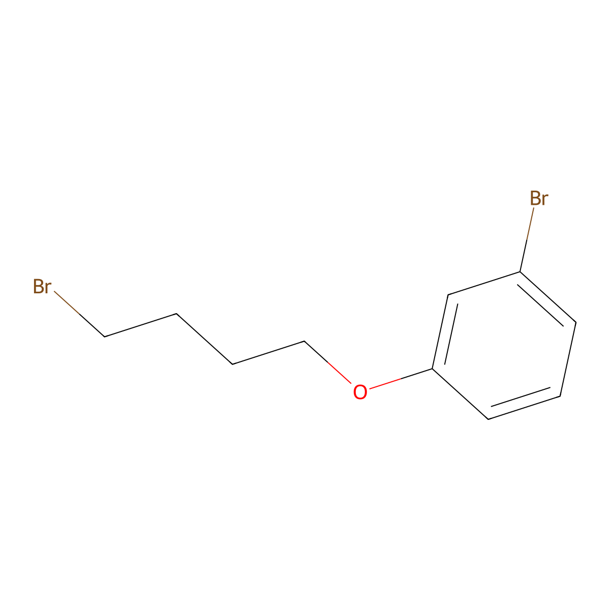1-Bromo-3-(4-bromobutoxy)benzene molecular structure, CAS 1044501-90-7