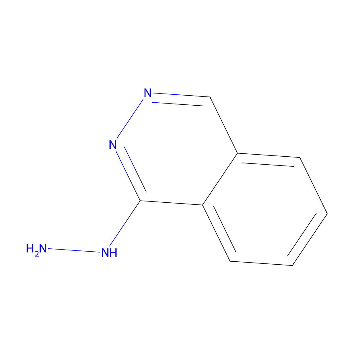 Hydralazine molecular structure, CAS 1044569-46-1