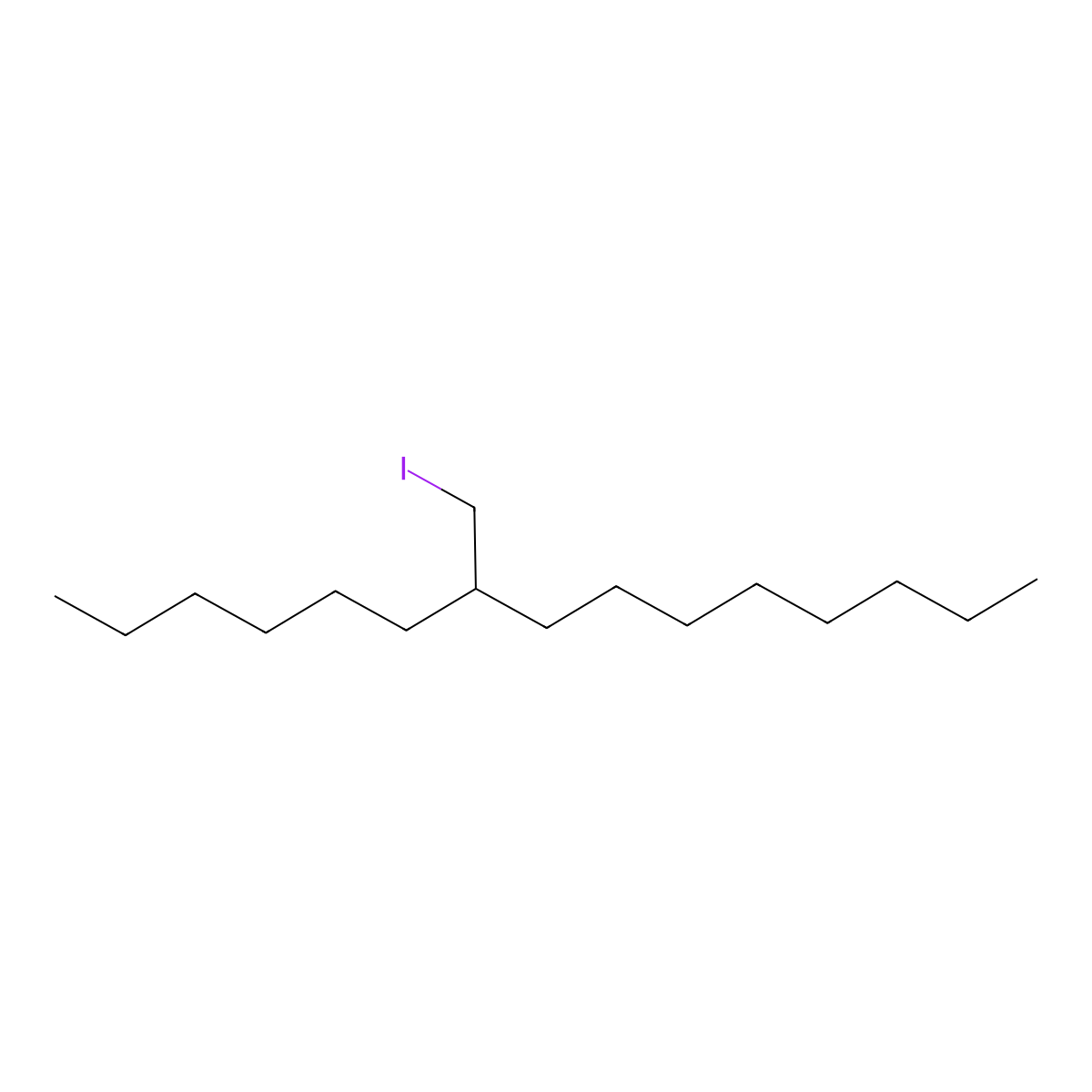 7-(Iodomethyl)pentadecane molecular structure, CAS 1044598-79-9