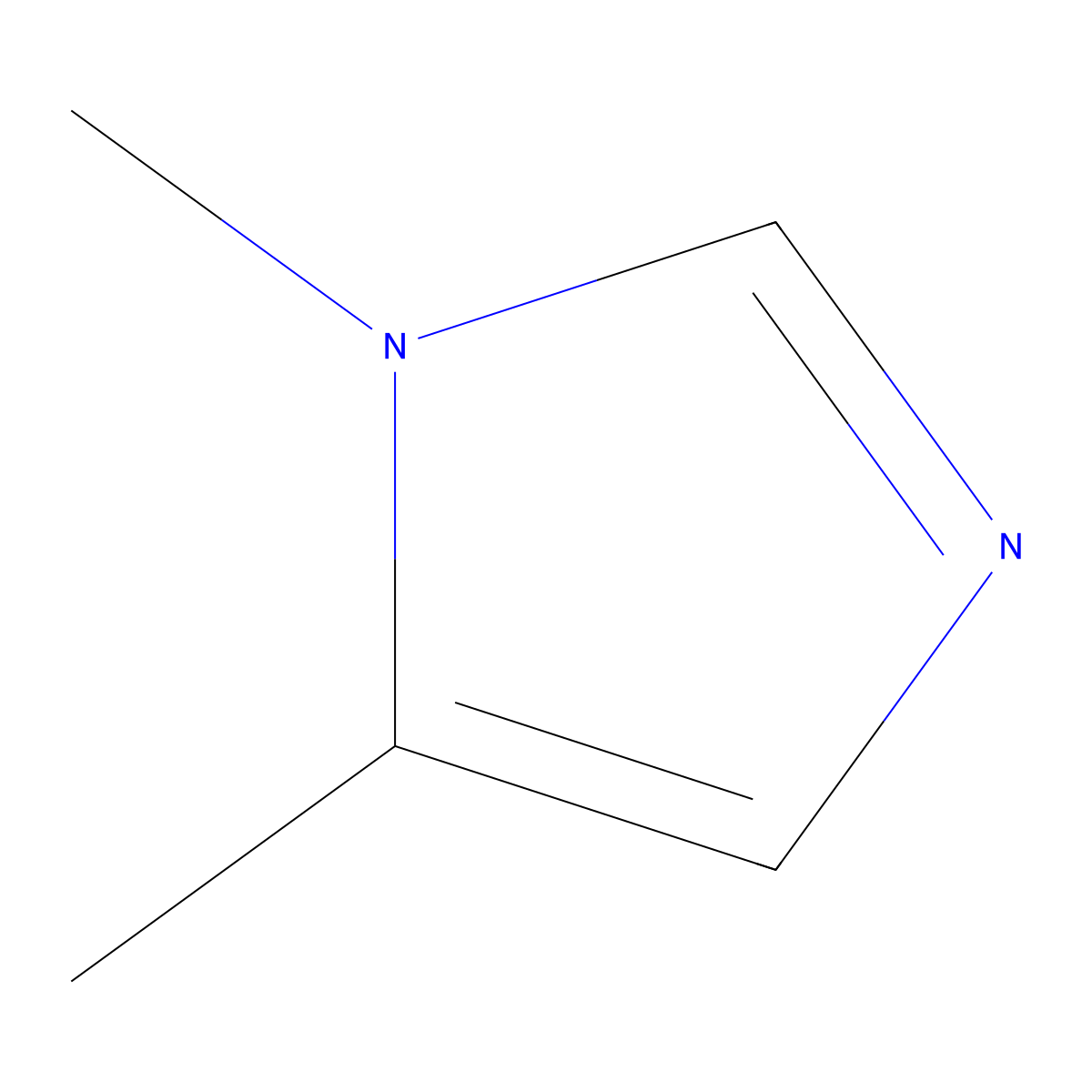 1,5-Dimethylimidazole molecular structure, CAS 10447-93-5