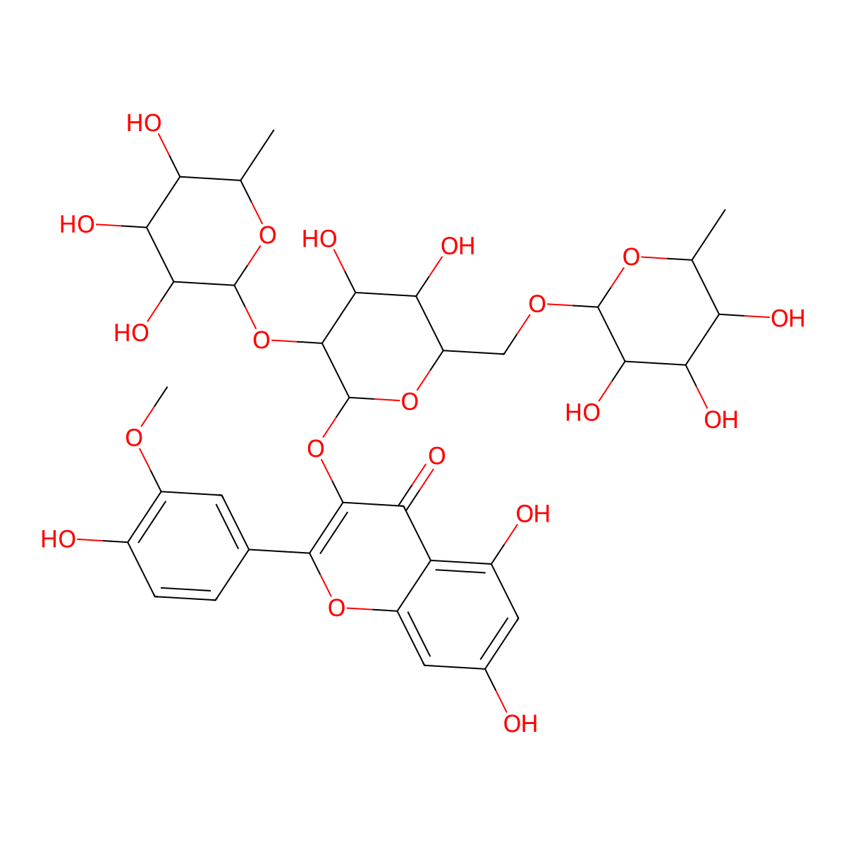 Typhaneoside molecular structure, CAS 104472-68-6