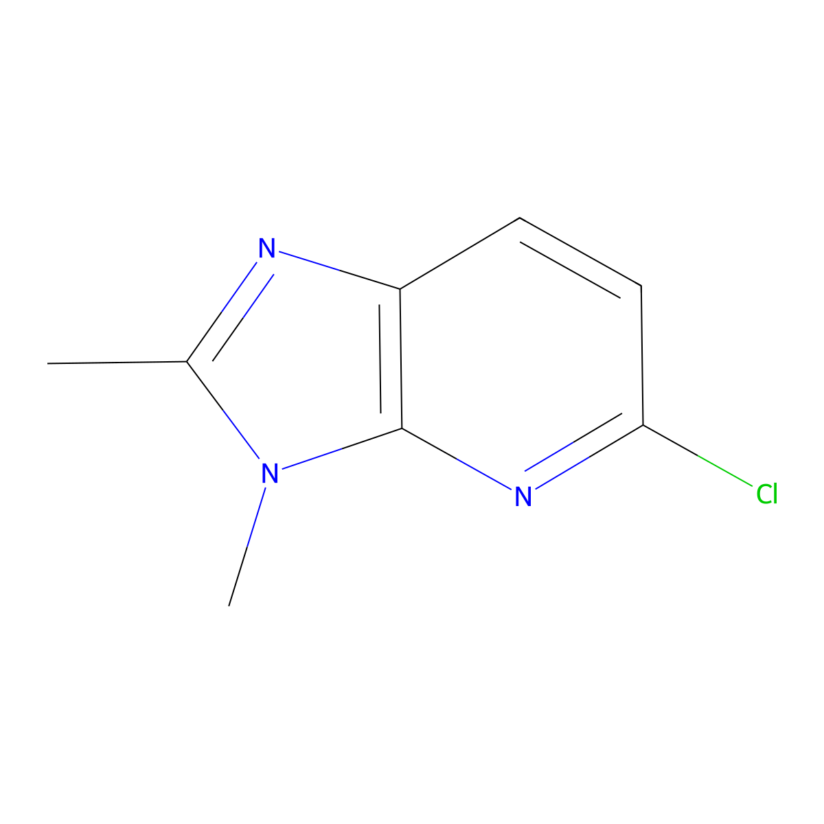 5-Chloro-2,3-dimethyl-3H-imidazo[4,5-b]pyridine molecular structure, CAS 1044770-63-9