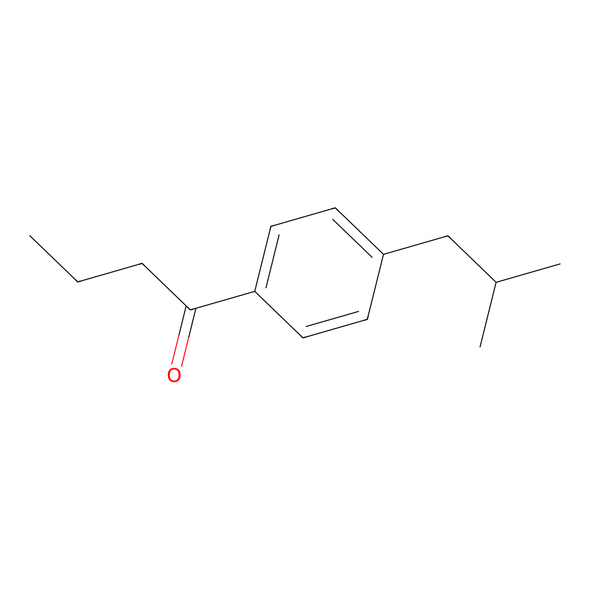 4'-Isobutylbutyrophenone molecular structure, CAS 104483-01-4