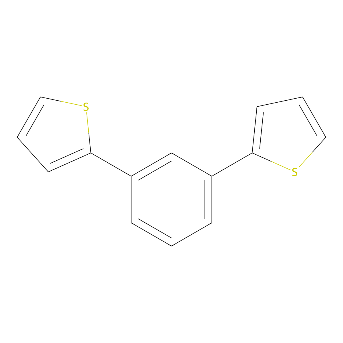 2-(3-Thiophen-2-ylphenyl)thiophene molecular structure, CAS 104500-00-7