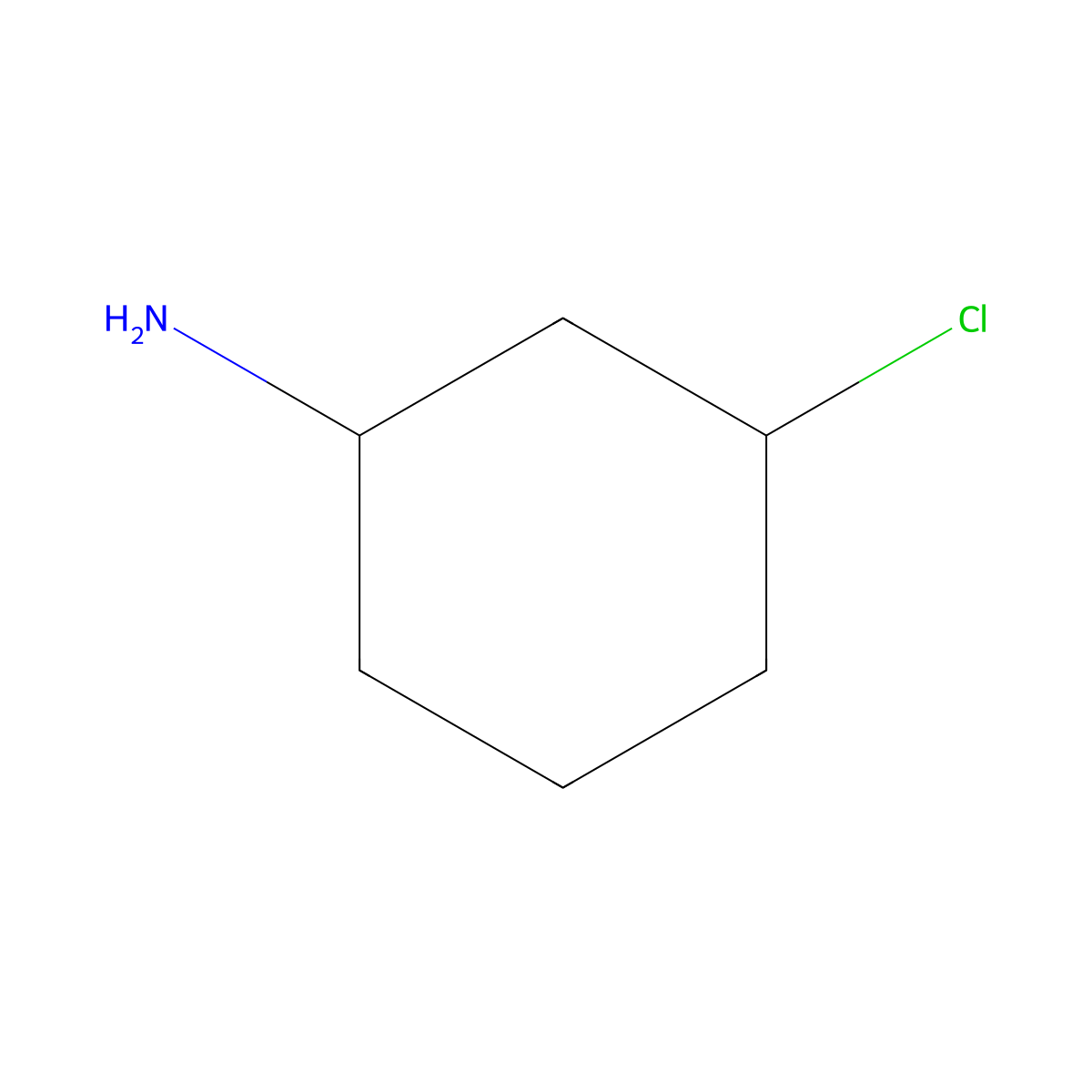 3-Chloro-cyclohexylamine molecular structure, CAS 1045859-81-1