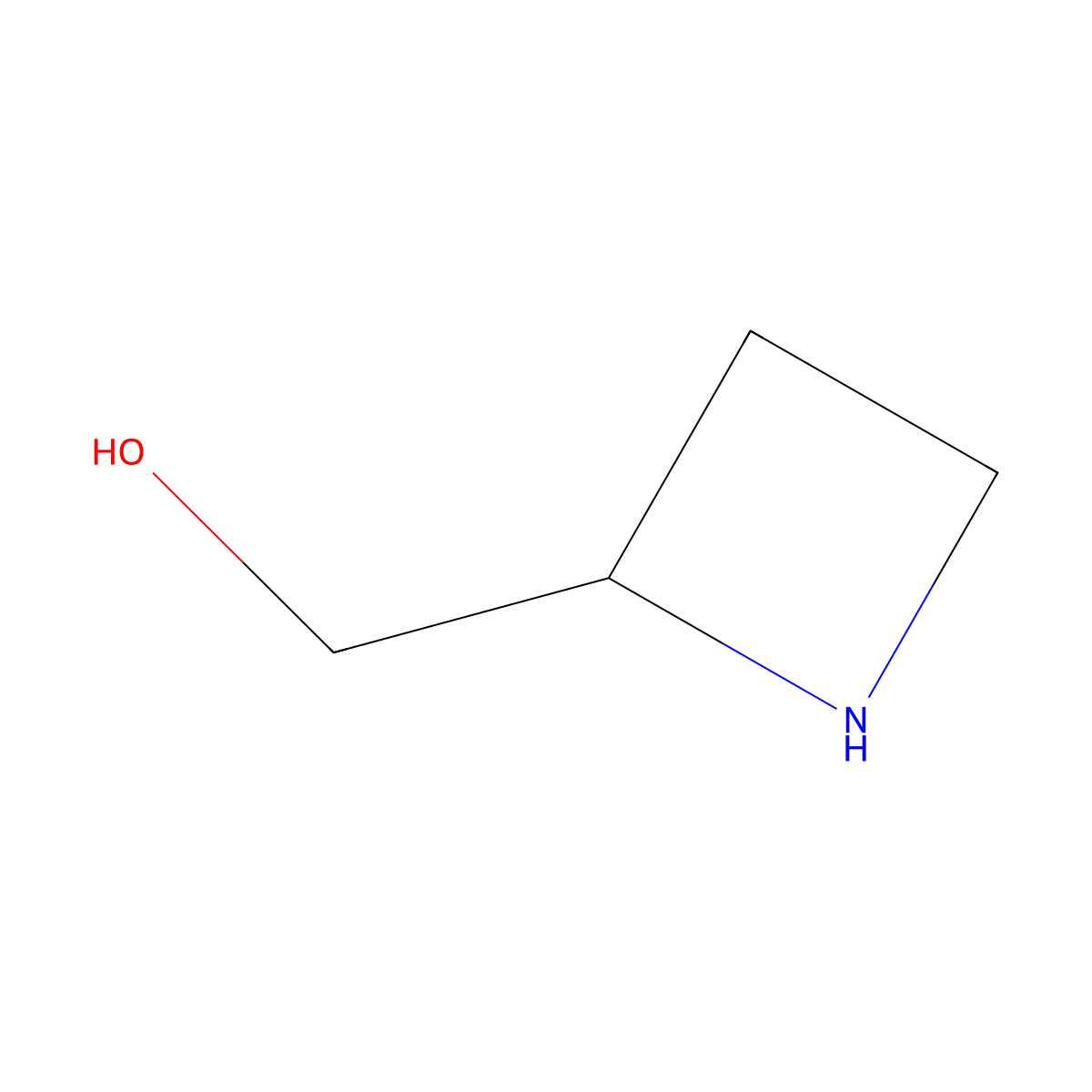 (Azetidin-2-yl)methanol molecular structure, CAS 104587-62-4