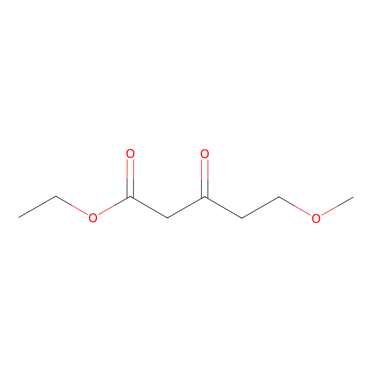Ethyl 5-methoxy-3-oxopentanoate molecular structure, CAS 104629-86-9