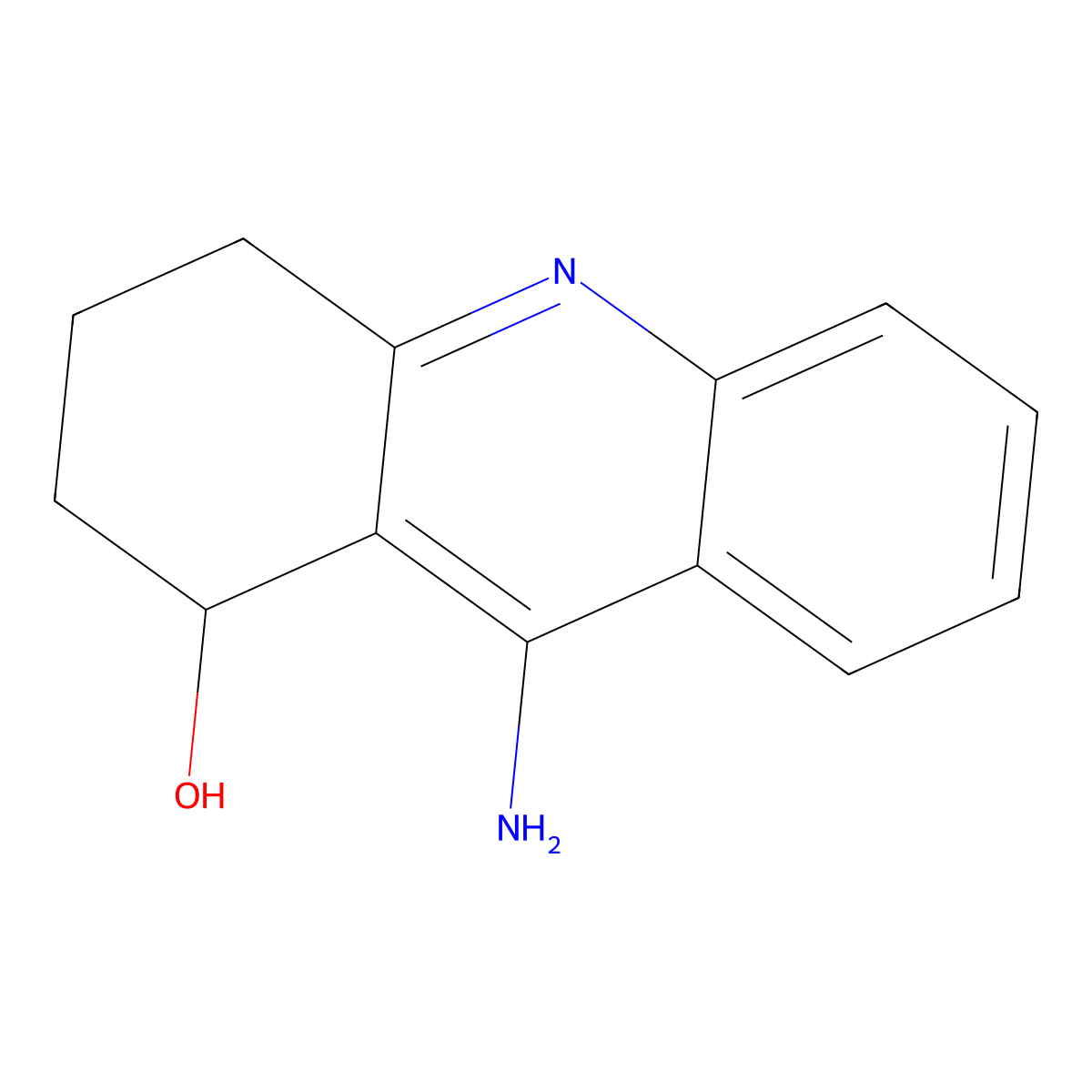 Velnacrine molecular structure, CAS 104675-29-8