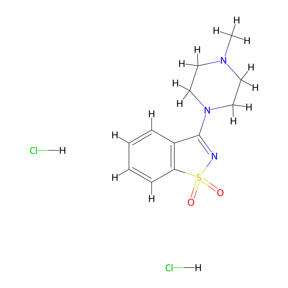 C12H17Cl2N3O2S molecular structure, CAS 1046757-64-5