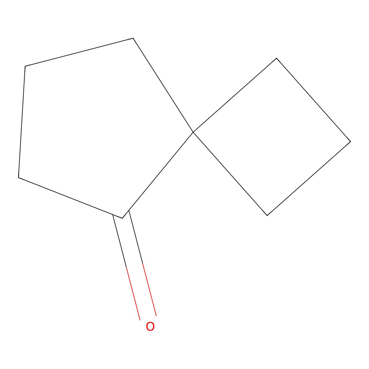 Spiro[3.4]octan-5-one molecular structure, CAS 10468-36-7