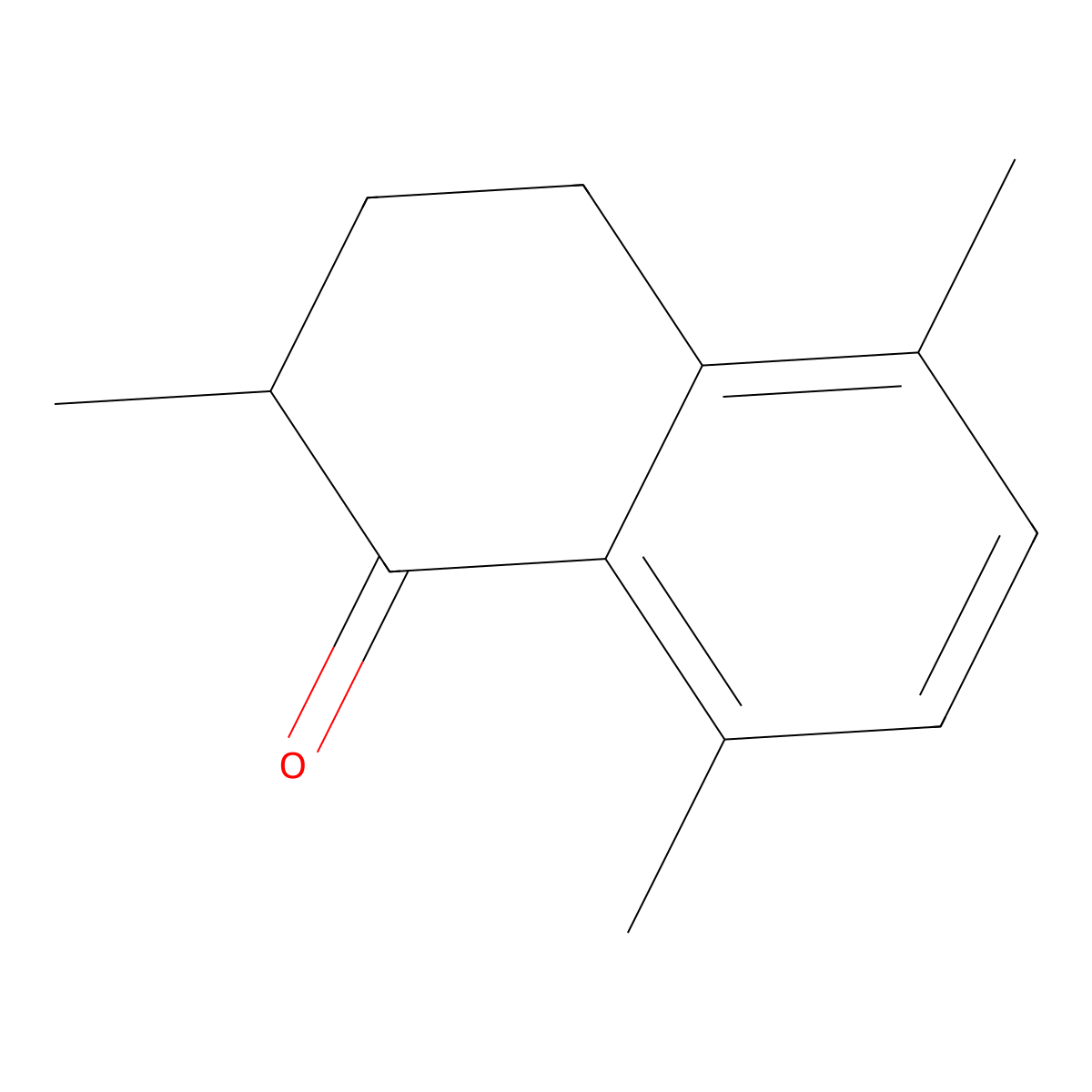 2,5,8-Trimethyl-1-tetralone molecular structure, CAS 10468-59-4