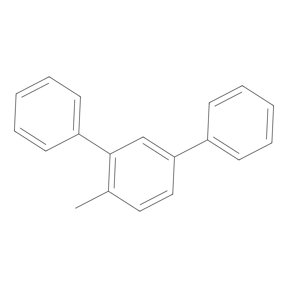 4'-Methyl-1,1':3',1''-terphenyl molecular structure, CAS 10468-84-5