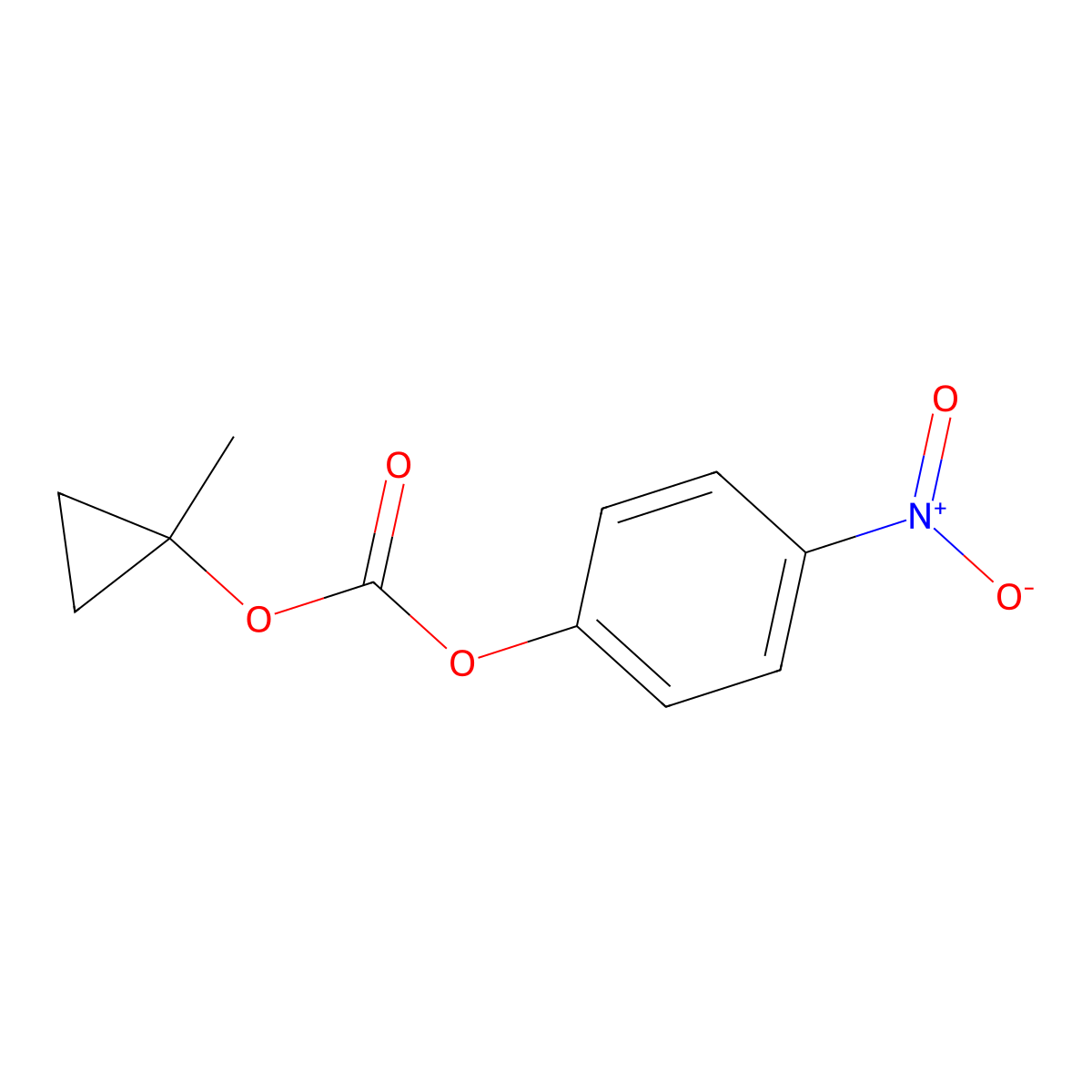 1-Methylcyclopropyl 4-nitrophenyl carbonate molecular structure, CAS 1046817-22-4
