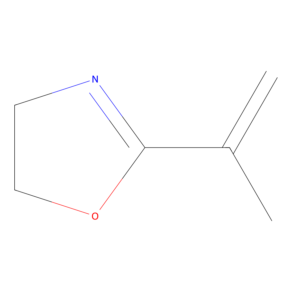2-Isopropenyl-2-oxazoline molecular structure, CAS 10471-78-0