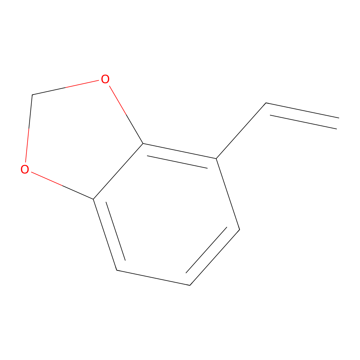 4-Vinylbenzo[d][1,3]dioxole molecular structure, CAS 104721-74-6