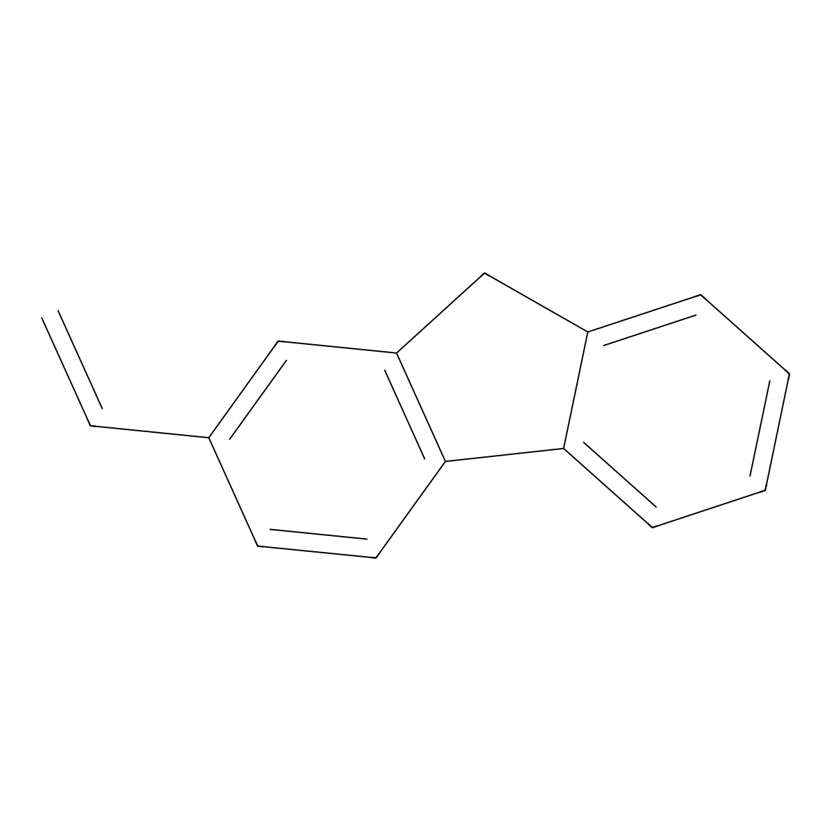 2-ethenyl-9H-fluorene molecular structure, CAS 10473-10-6