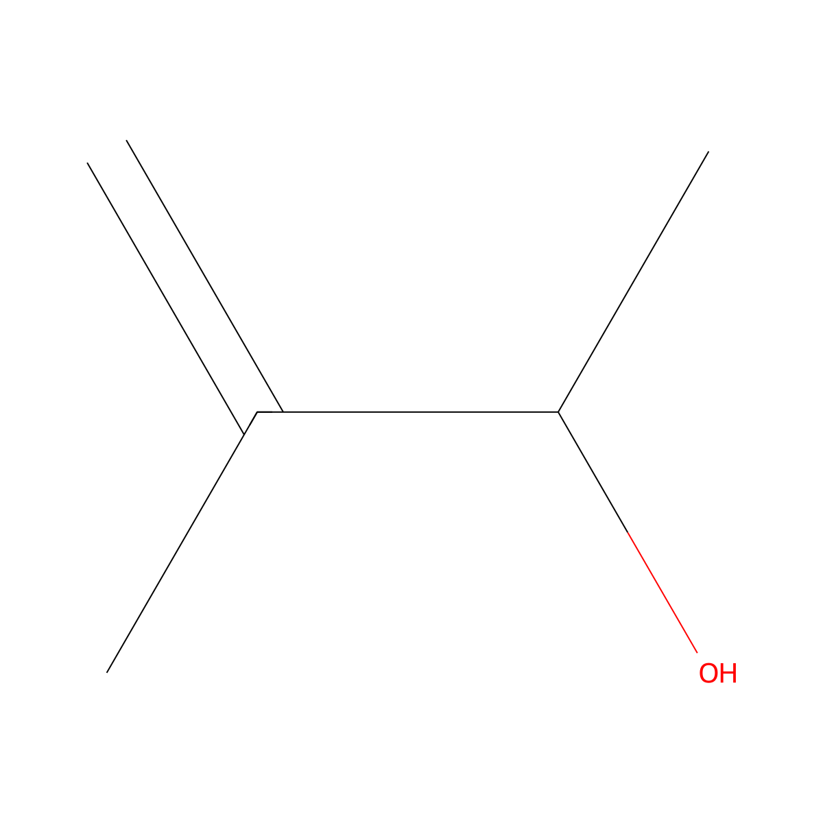 3-Methyl-3-buten-2-ol molecular structure, CAS 10473-14-0