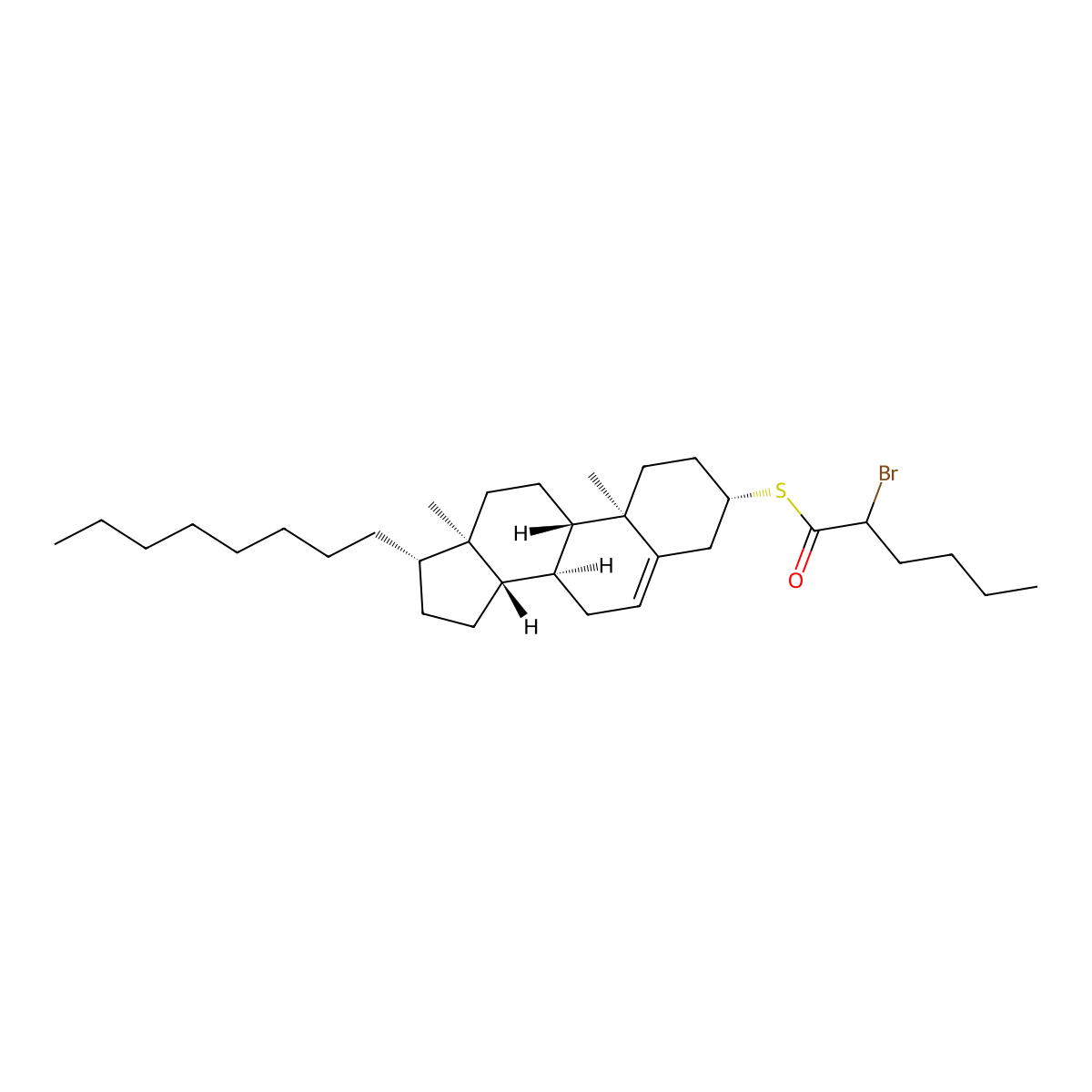 C33H55BrOS molecular structure, CAS 1047651-76-2