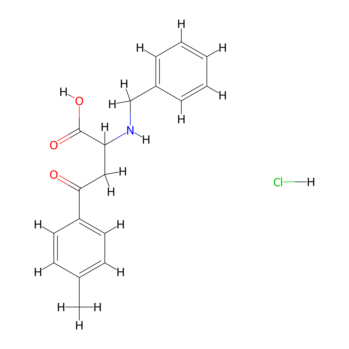 2-(Benzylamino)-4-(4-methylphenyl)-4-oxobutanoic acid hydrochloride molecular structure, CAS 1047974-80-0