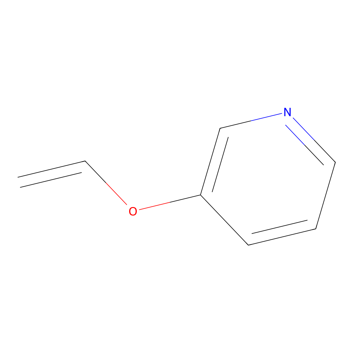 3-(Ethenyloxy)pyridine molecular structure, CAS 104818-90-8