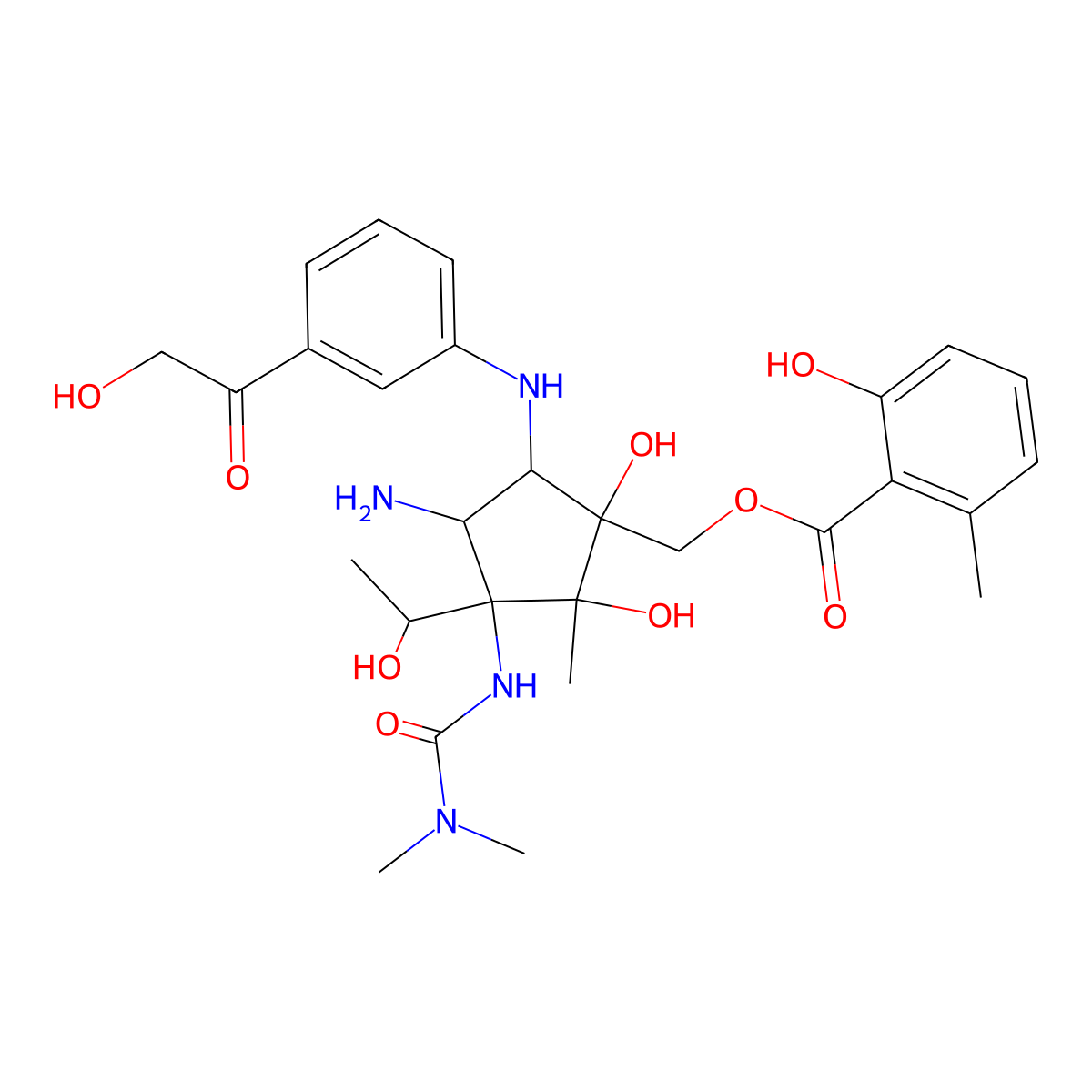 8''-Hydroxypactamycin molecular structure, CAS 104820-97-5