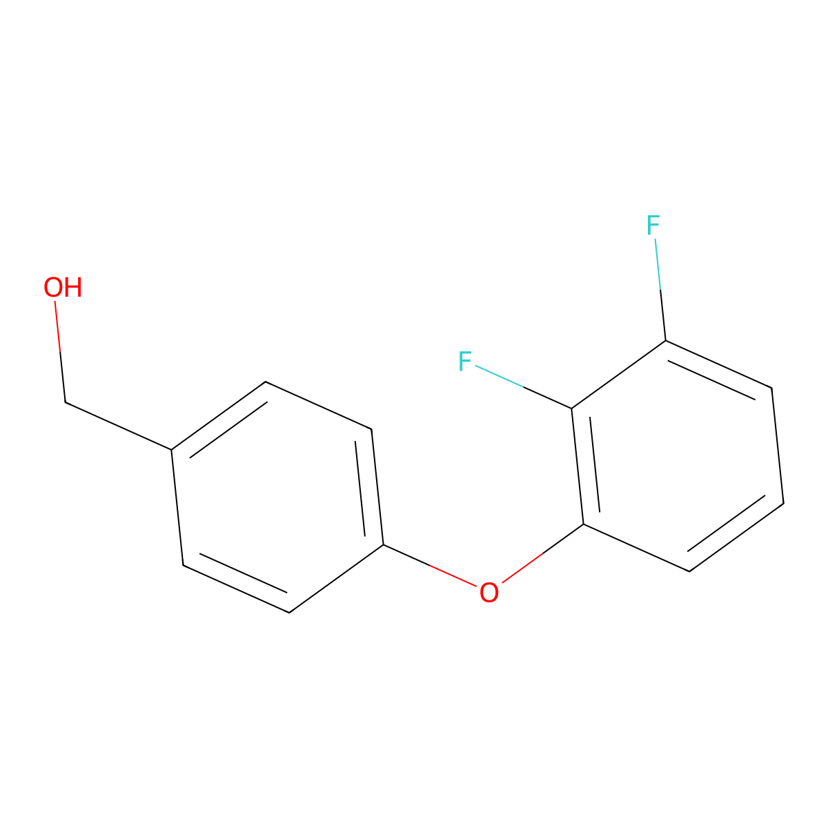 [4-(2,3-Difluorophenoxy)phenyl]methanol molecular structure, CAS 1048358-65-1