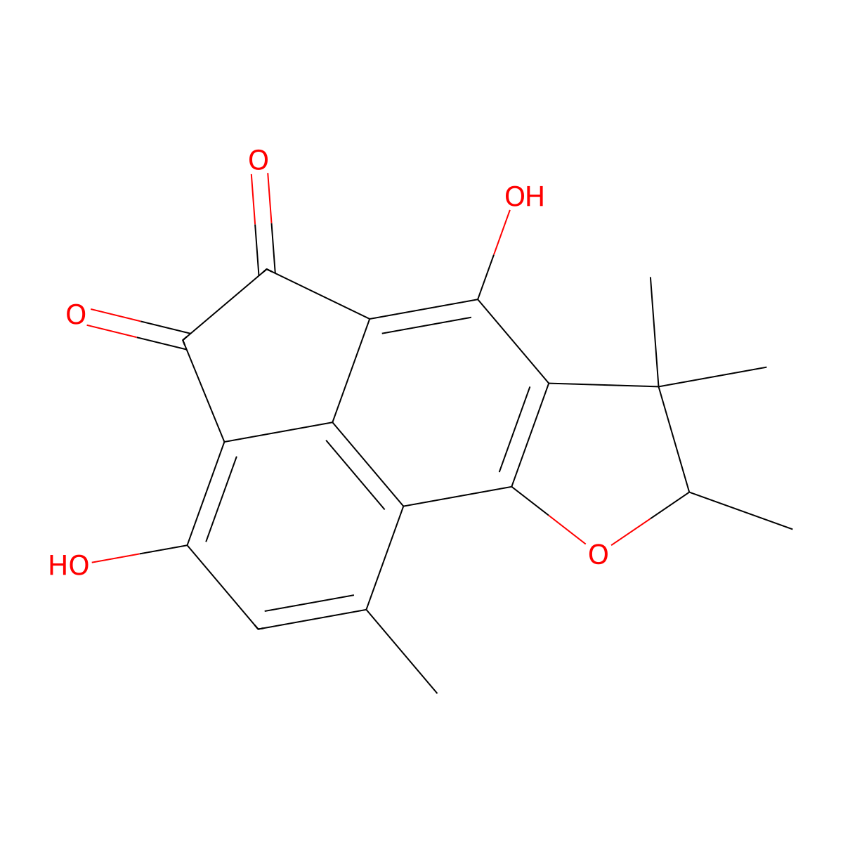 Sclerodione molecular structure, CAS 104855-19-8