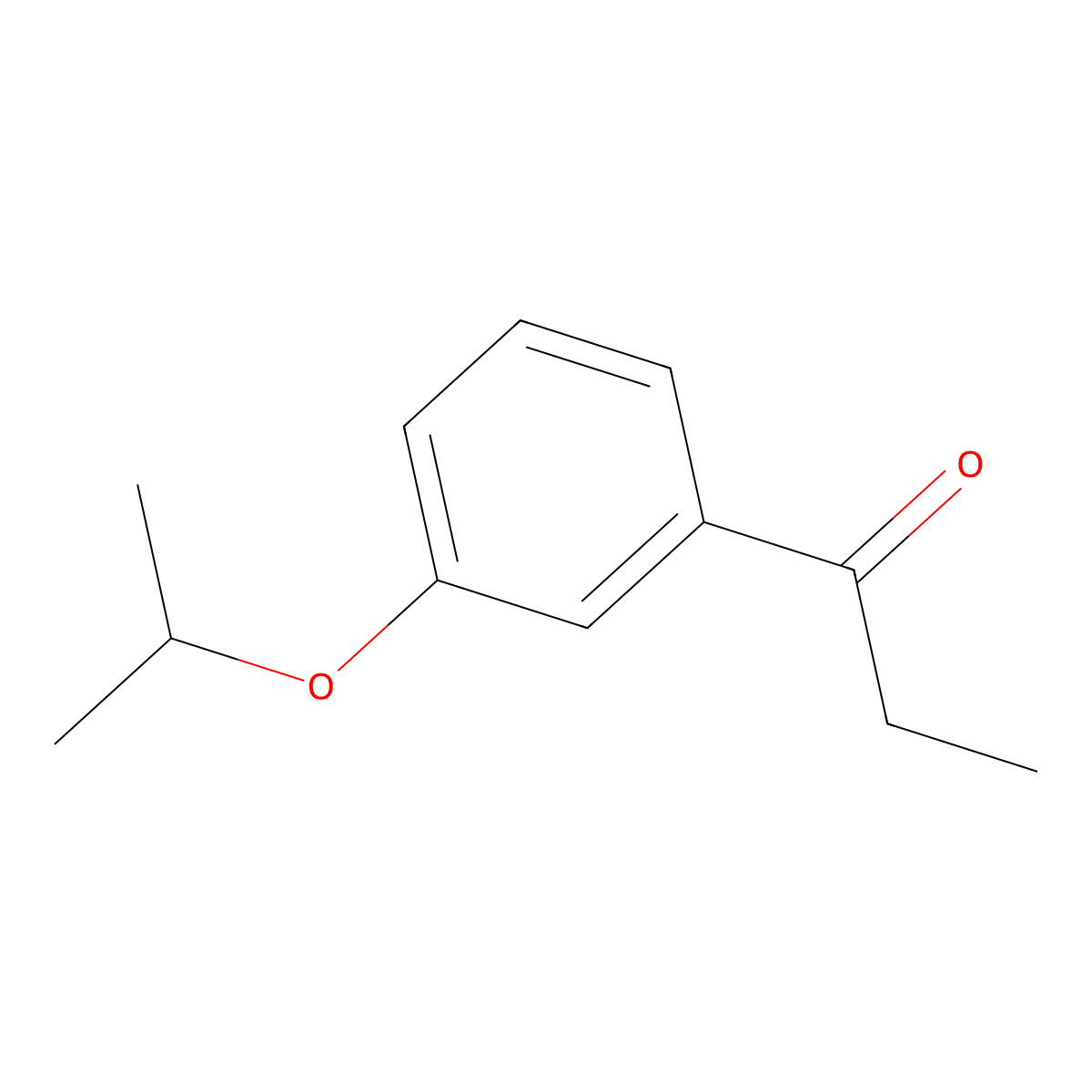 1-Propanone, 1-[3-(1-methylethoxy)phenyl]- molecular structure, CAS 1048734-68-4