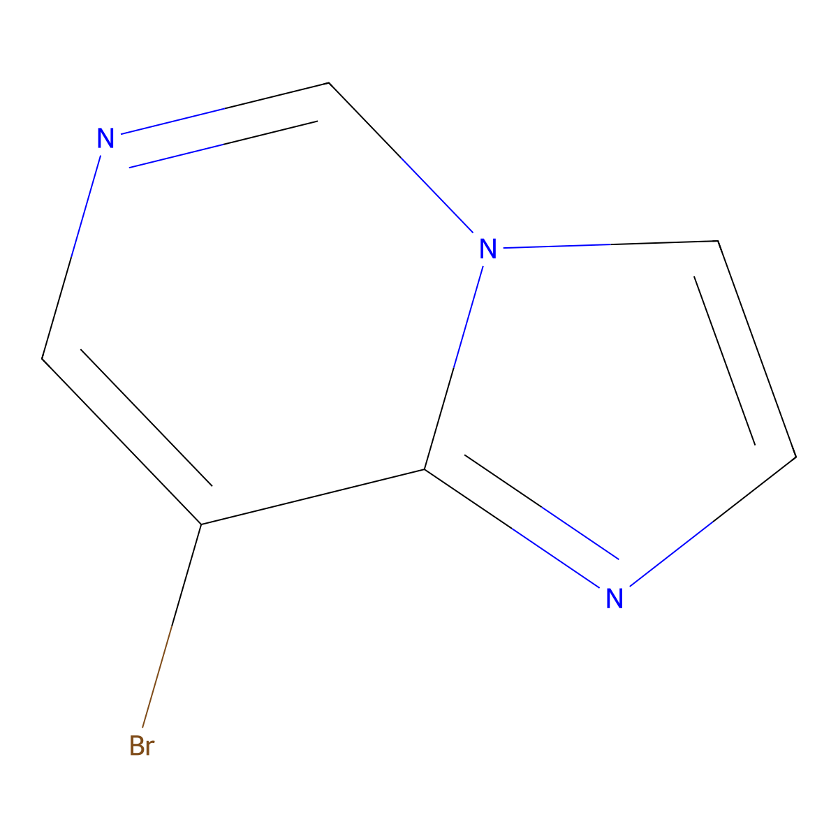 8-Bromoimidazo[1,2-c]pyrimidine molecular structure, CAS 1049001-84-4