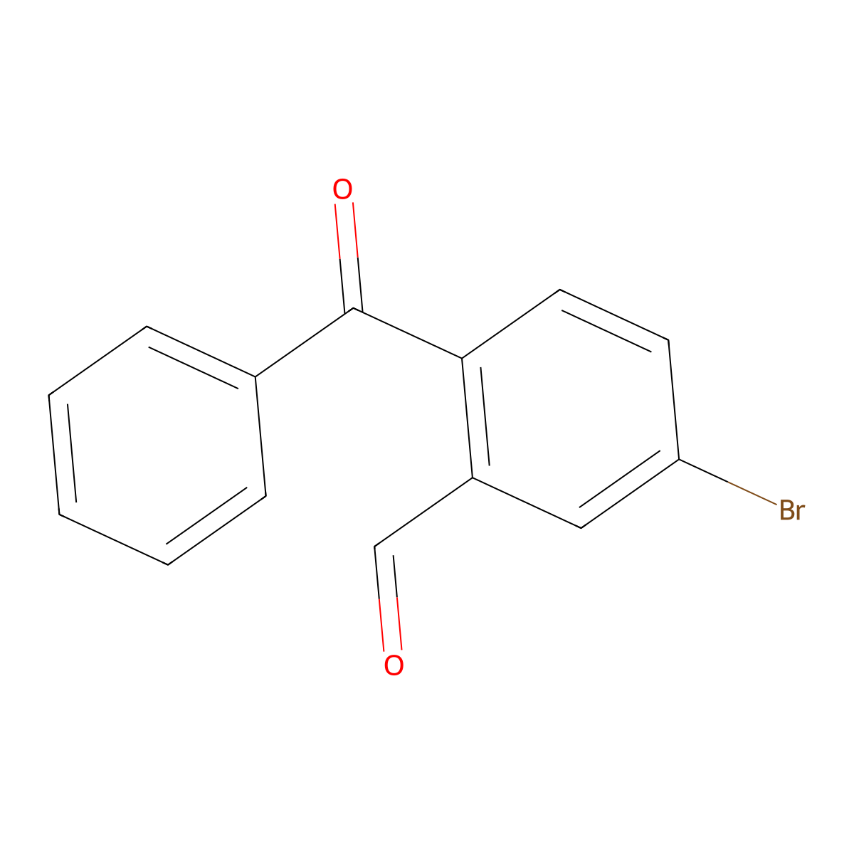 2-Benzoyl-5-bromobenzaldehyde molecular structure, CAS 1049009-49-5