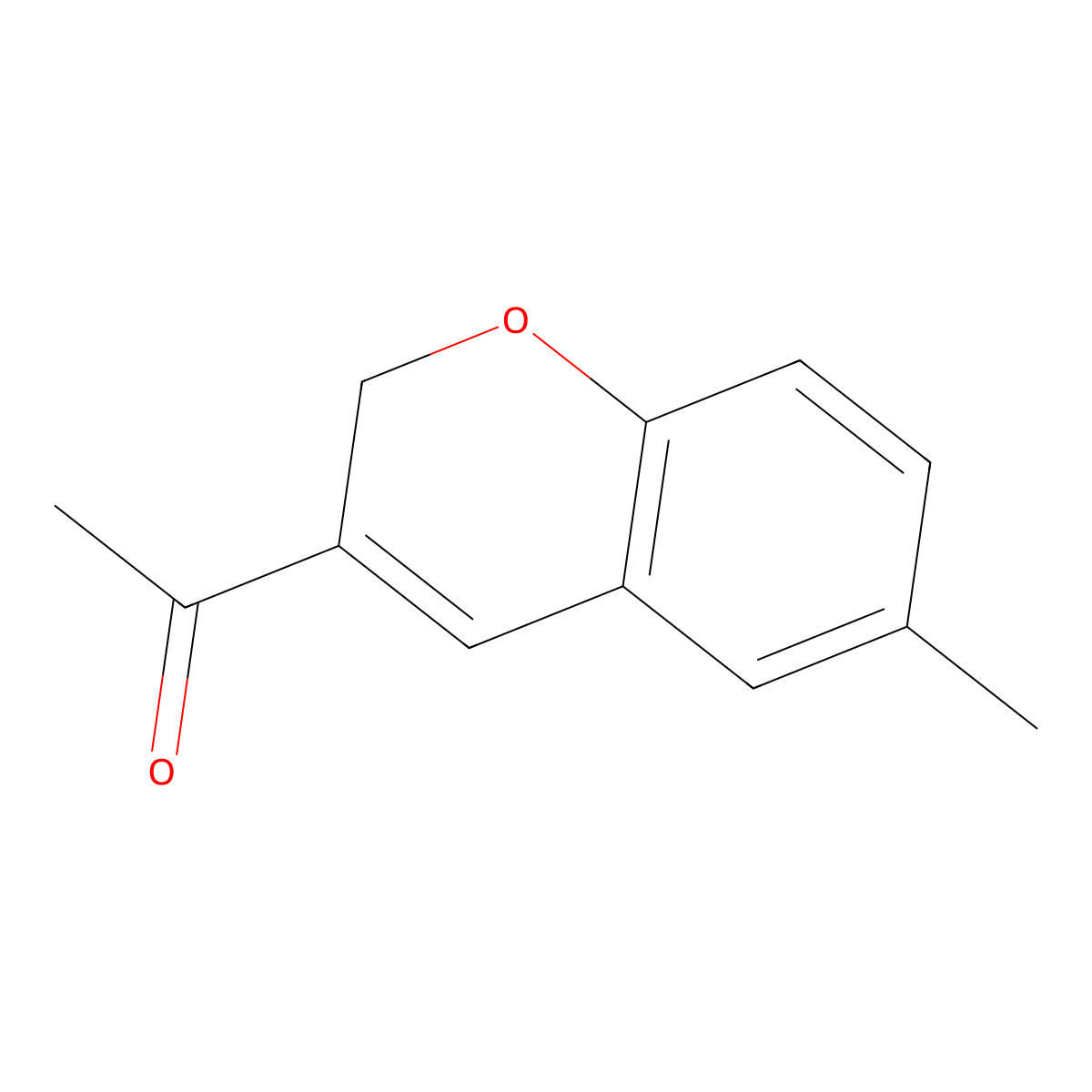 1-(6-Methyl-2H-chromen-3-YL)ethan-1-one molecular structure, CAS 1049116-47-3