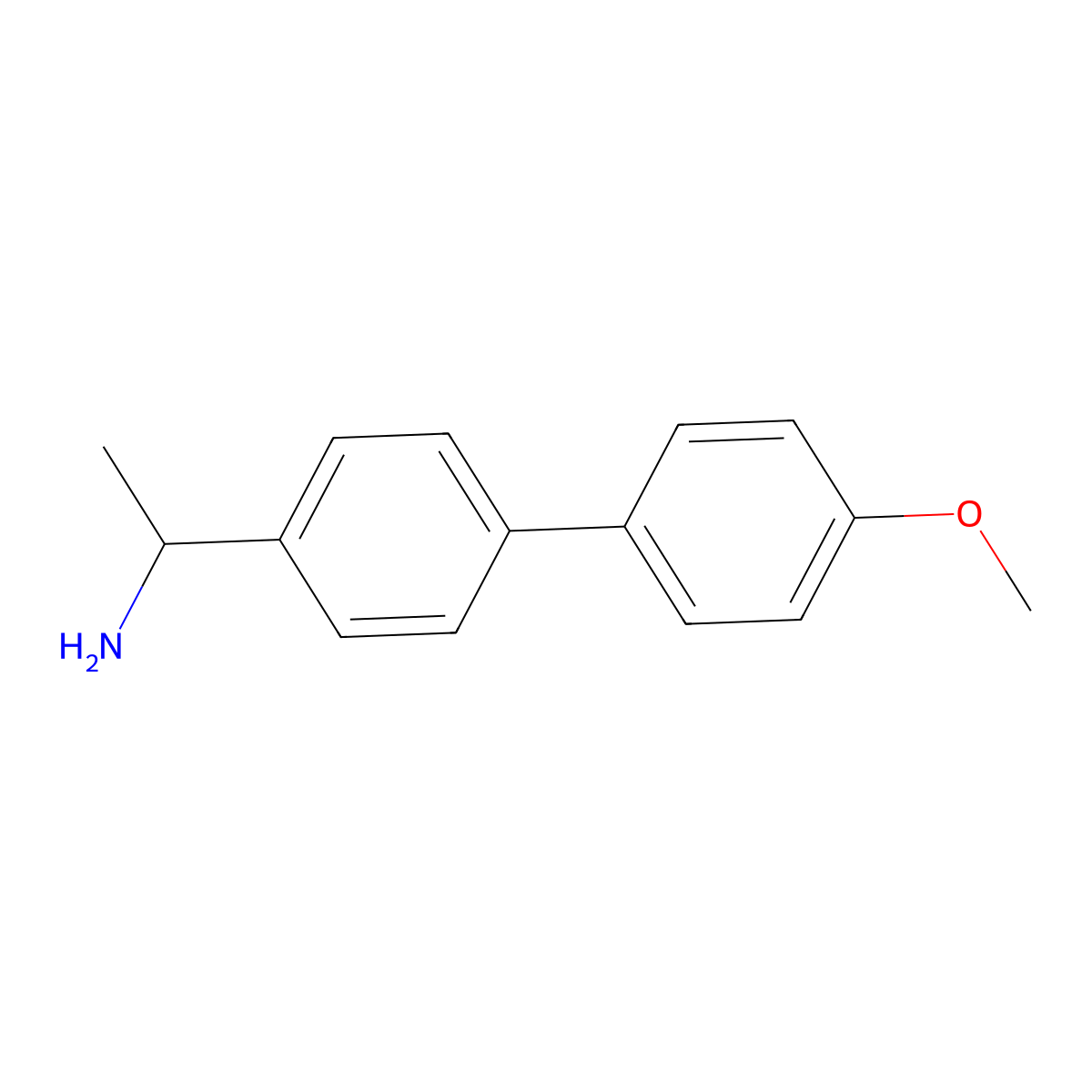 1-(4'-Methoxy-[1,1'-biphenyl]-4-yl)ethanamine molecular structure, CAS 1049131-08-9