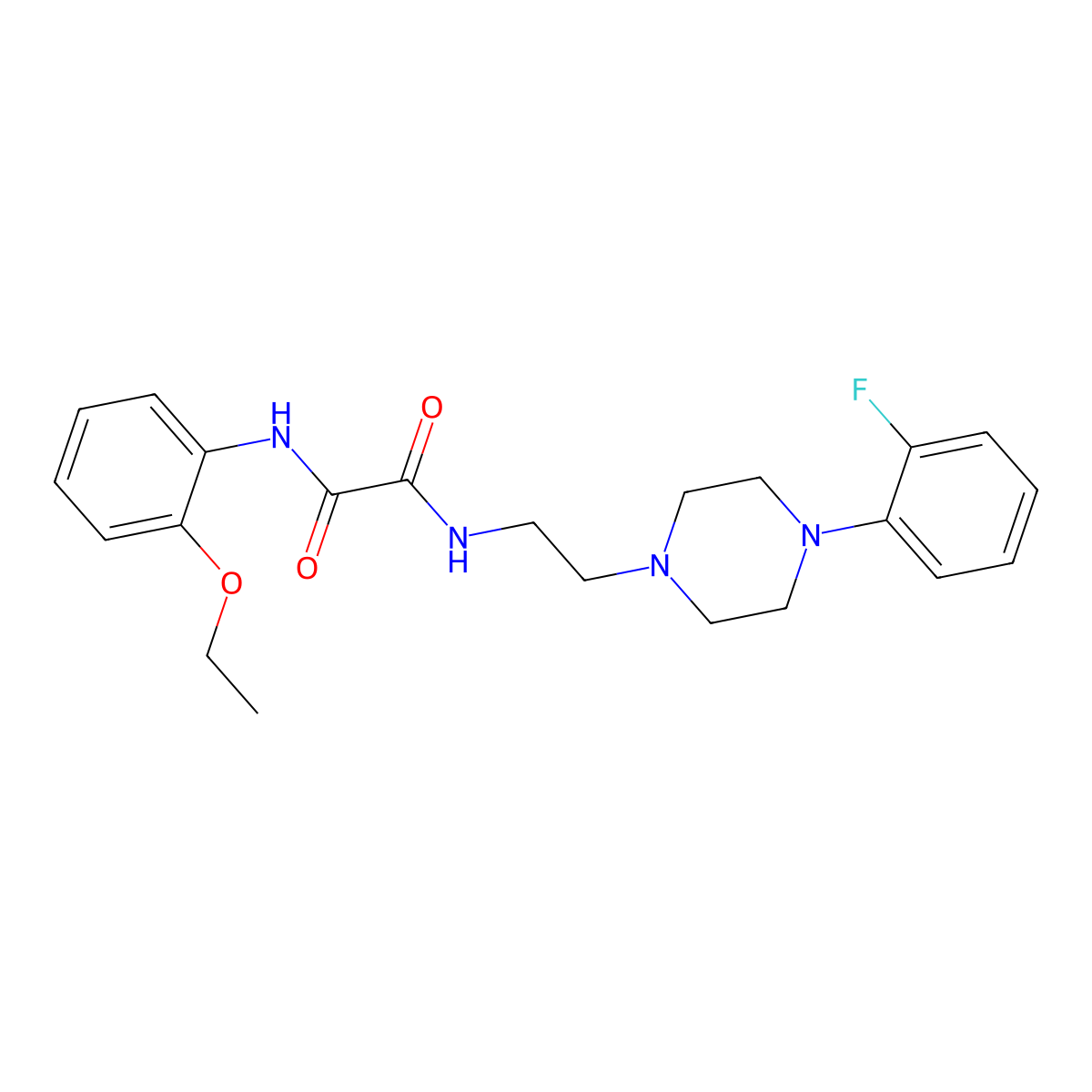 N1-(2-ethoxyphenyl)-N2-(2-(4-(2-fluorophenyl)piperazin-1-yl)ethyl)oxalamide molecular structure, CAS 1049399-35-0