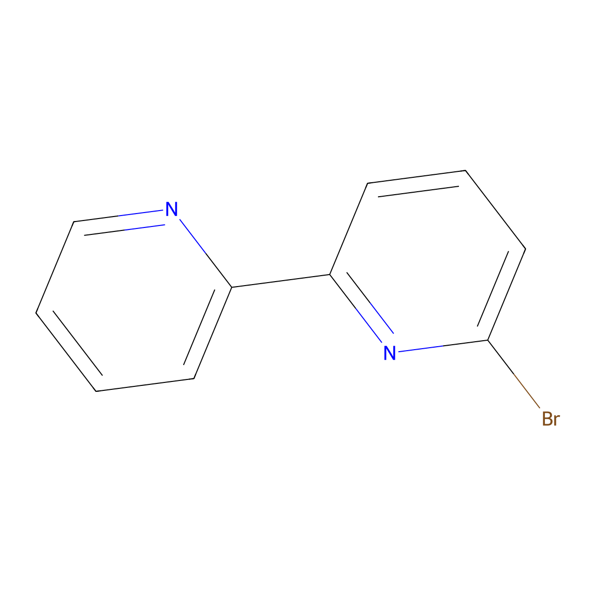 2-Bromo-6-(pyridin-2-yl)pyridine molecular structure, CAS 10495-73-5
